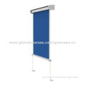 Vertical blinds with stainless steel wire and acrylic fabric